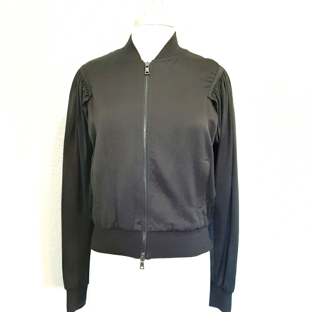 Calvin Rucker Black Zip Up Jacket Size Small